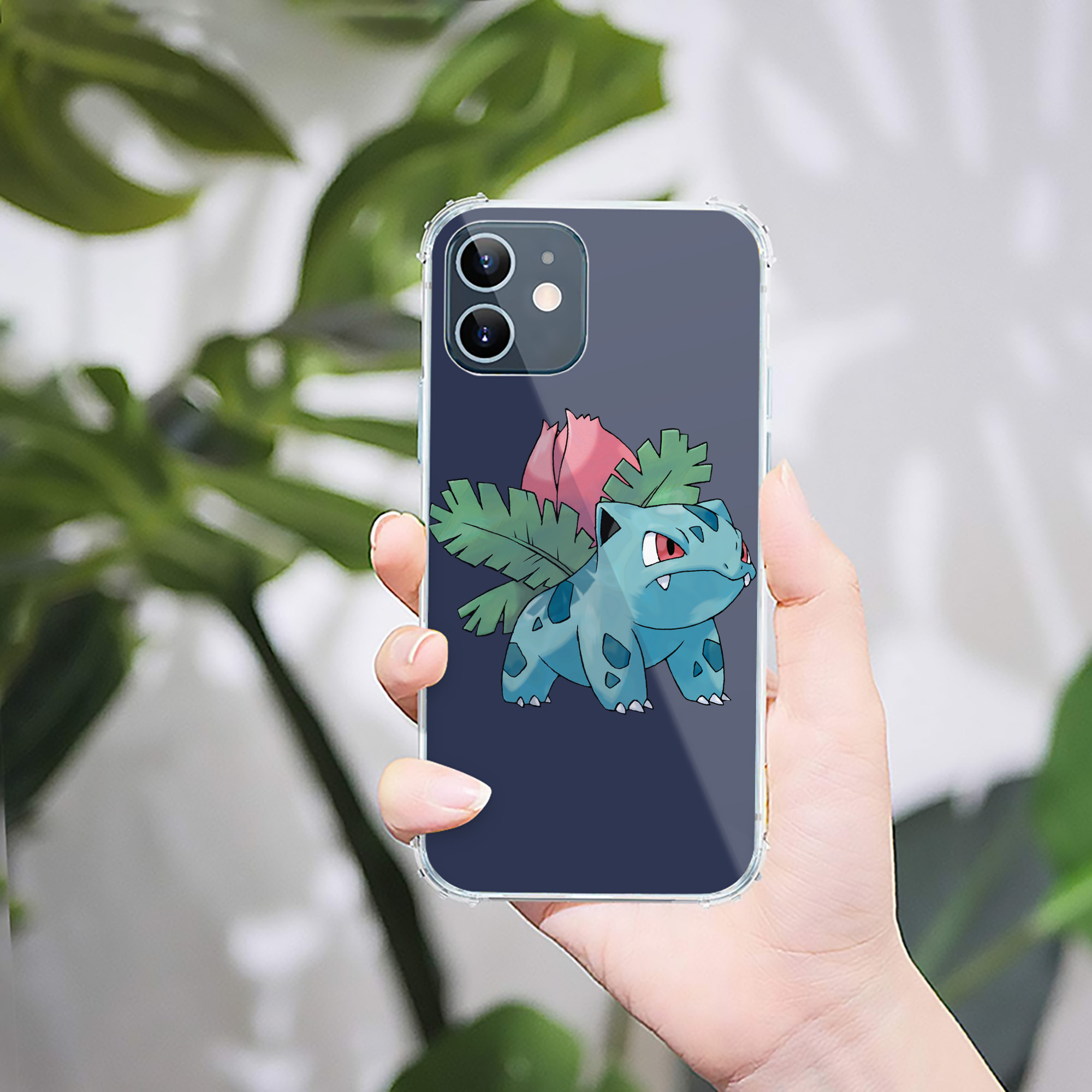 （画像用） ポケットモンスター Pokémon 【iPhone 12シリーズ対応】透明スマホケース（クリアソフトケース）